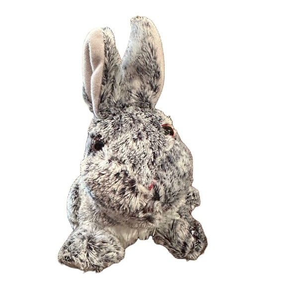 Vintage Kids of America Co Plush Grey Bunny Plush Stuffed Animal Toy - Picture 1 of 16